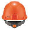 Ergodyne Orange Class E Hard Hat Cap w-Ratchet Su 8970-LED