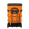 C41H Tool Cart, 3 Drawer, Orange, Sheet Metal, 21 in W x 13 in D x 36 in H  C41 H