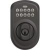 Schlage Plymouth Matte Black Electronic Lock Keypad Deadbolt BE365VPLY622