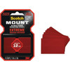 Scotch Mount 1 In. x 3 In. Extreme Double-Sided Mounting Strips (8-Count)