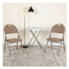 Flash Furniture Beige Fabric Folding Chair,PK2 2-HA-MC705AF-3-BGE-GG