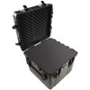 Pelican Black Protective Case, 22-1-2"L x 22.43"W x 21-1-4"D 350