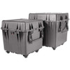 Pelican Black Protective Case, 22-1-2"L x 22.43"W x 21-1-4"D 350
