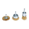 Do it Best Brass Coated Wire Wheel Brush Set (3-Piece) 600 021-9009 367639