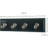Command Slate Adhesive Key Rail, 6 Strips HOM-18S-ES 220616