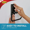 Command Bath Matte Black Adhesive Toilet Paper Holder, 2 Strips BATH53-MB-ESF 238129