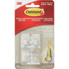 Command Small Stainless Steel Metal Hooks, 4 Hooks, 5 Strips 17031SS-4ES 241075