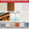 Command Outdoor Medium & Large Foam Replacement Strips, 8 Strips 17615AWB-8ESF 255347