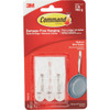 Command Medium Wire Hook, White, 2 Hooks, 3 Strips 17065-ES 233186
