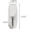 Command Medium Wire Hook Value Pack, Clear, 6 Hooks, 8 Strips 17065CLR-6ES 233203