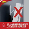 Command Medium Wire Hook, Clear, 2 Hooks, 3 Strips 17065CLR-ES 233747