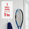 Command Large Utility Hook Value Pack, White, 6 Hooks, 16 Strips 17003-6ES 210068
