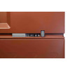 Piano-Style Jobsite Box, Brown, 39.1 cu ft, 48" W x 31" D x 51" H  2-681990-01