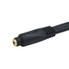 Monoprice A-V Cable, 3.5mm M-F Ext Cble,Blk,15ft 5589