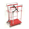 Covidien Wire Cart,Steel,Red 8991FP