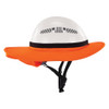 Ergodyne Orange Universal Hard Hat Brim - Neck Shade 6661