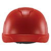Ergodyne Bump Cap, Short Brim, Polyethylene, Ratchet Suspension, Red 8952