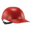 Ergodyne Bump Cap, Short Brim, Polyethylene, Ratchet Suspension, Red 8951