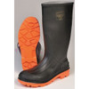 Men's Servus Rubber Boot, Steel Toe, 14" Height, Black, 10  75145C/10