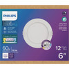 Philips 6 In. 1000 Lm. 5CCT Slim Canless Downlight (12-Pack)