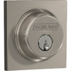 Schlage Collins Satin Nickel Single Cylinder Deadbolt B60 619 COL 208271