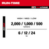 Milwaukee Tool Cordless Work Light,3 Output,6 hr,18 V 2358-20