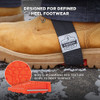 Ice Cleats Mid-Sole for Heeled Boot, Orange, Tungsten Carbide Studs, PR  6317