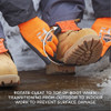 Ice Cleats Mid-Sole for Heeled Boot, Orange, Tungsten Carbide Studs, PR  6317