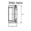 Hhip A-Type M14 X .75 Bearing Type ER-11 Collet Chuck Nut 3900-0654