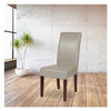 Greenwich Series Beige Leather Parsons Chair,PK2