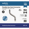 Selkirk 3 In. Expandable Flexible Gas Vent Connector 3EFC-3S 453332