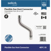 Selkirk 4 In. Expandable Flexible Gas Vent Connector 4EFC-3S 465299