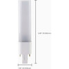 Satco 5.5w Plgx23 Ww Led Bulb S11550 506671