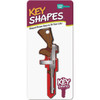 Lucky Line Machine Gun Key Shapes Decorative House Key - KW1 B139K Pack of 5 203011