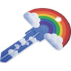 Lucky Line Rainbow Key Shapes Decorative House Key - SC1 B148S Pack of 5 225372