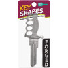 Lucky Line Forged Knife Key Shapes Decorative House Key - KW1 B302K Pack of 5 245329