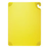 San Jamar Cutting Board,18x24,Yellow CBG182412YL