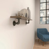Knape & Vogt Birmingham 4 In. Industrial Elbow Pipe Shelf Bracket RP-201BREL-4IN 218559