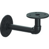 Knape & Vogt Birmingham 8 In. Black Elbow Pipe Shelf Bracket RP-201BREL-8BK