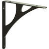 Knape & Vogt Manhattan 12 In. Bronze Decorative Bracket RP-201MN-12BRZ