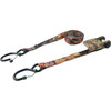 Erickson 1 x 8 Ft. 1500 Lb. Ratchet Tie Down W/Cap Locks Camo (2-Pack) 35612