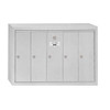 Mailbox, Aluminum, Powder Coated, 5 Doors, Surface, -