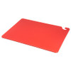 San Jamar Cutting Board,18x24,Red CB182412RD