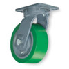 Hamilton Plate Caster,Kingpinless Swivel,Poly,8 in,2500 lb S-SEC-83DB