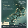 Holiday Wonderland 44 Ft. Warm White 8-Function LED Cluster Light Set 9976533