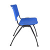 Kee Round Table & Chair Set, Wood, Metal, Plastic Top, Mahogany  TB36RNDMHBPBK47BE