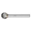 Pferd Tools Carbide Bur,SCTI SD-5,1/4",Tough Cut 22244
