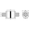 Thomson Ball Bushing Bearing,Closed,Bore .500 In SS6U8WW