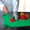San Jamar Cutting Board,12x18 in,Green CBG121812GN