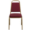 Flash Furniture Burgundy Fabric Banquet Chair,PK4 4-FD-BHF-1-ALLGOLD-0847-BY-GG